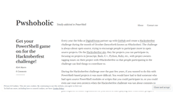 Desktop Screenshot of poshoholic.com